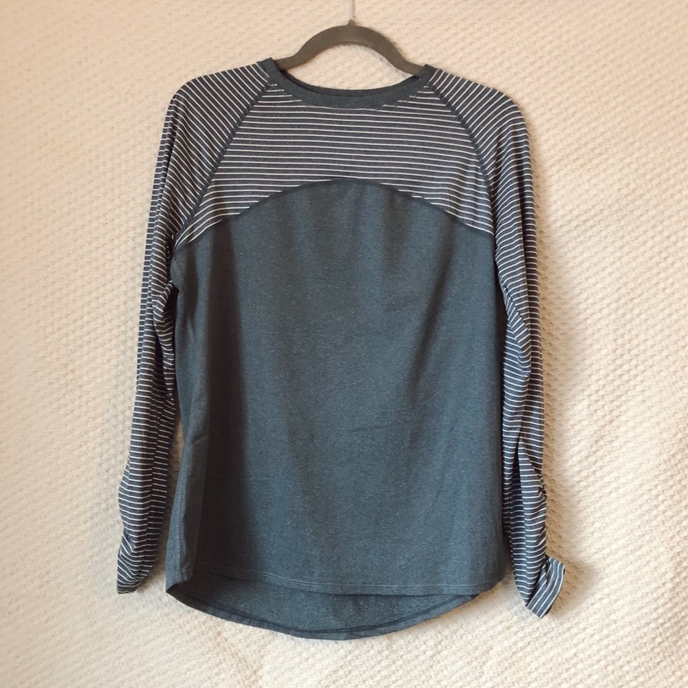 Blue Striped Long Sleeve